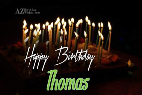 Happy Birthday Thomas