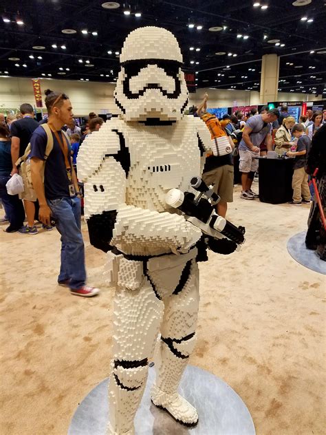 Lego Stormtrooper at Star Wars Celebration 2017 : r/lego