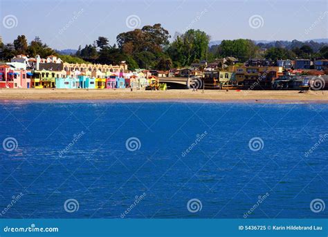 Capitola Village stock image. Image of shore, town, tourism - 5436725