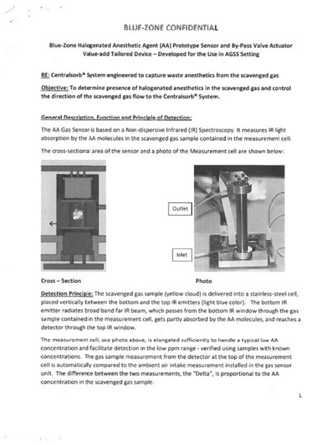 Gas Sensor Specs | PDF