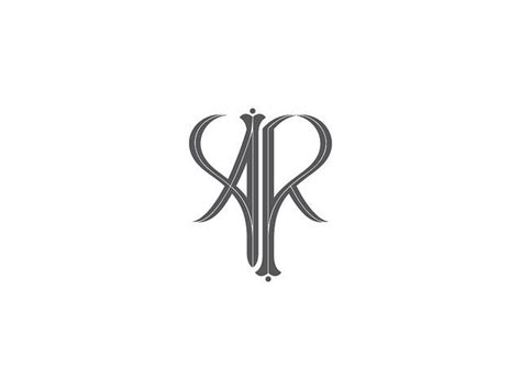 Elegant Monogram Letter K