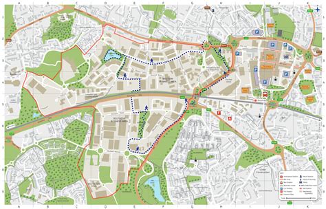 Bracknell BID funded wayfinding map and 5K walking/run route - Bracknell BID