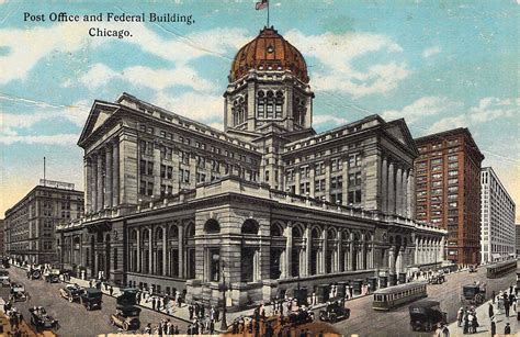 Post Office and Federal Building Chicago, IL | Victorian exterior, Building, Romanesque