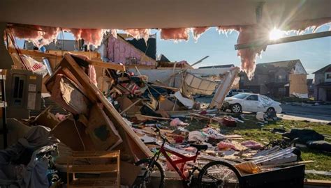 Powerful tornado tears through Tennessee, USA killing at least six people, including child, as ...