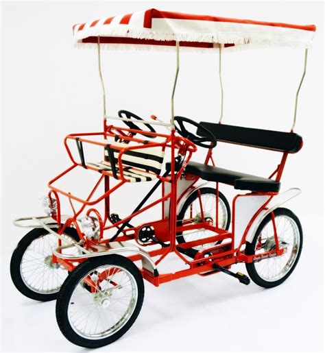 Single Bench Classic Quadricycle - The Surrey Company