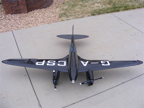 De Havilland DH 88 Comet Full Build Part IV - Model Airplane News