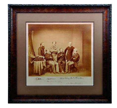 Lot Detail - 1871 Treaty of Washington Presentation Framed Print Signed ...