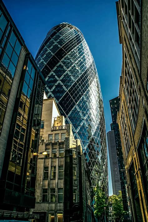 london, building, the gherkin, 30 st mary axe, architecture, city | Pikist