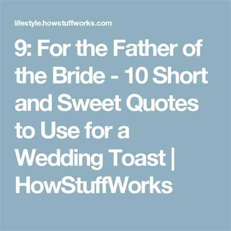 10 Short and Sweet Quotes to Use for a Wedding Toast | Short and sweet quotes, Best man wedding ...