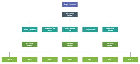 Project Management Organization Chart
