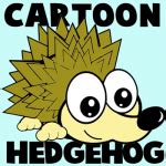 How to Draw Cartoon Hedgehogs with Easy Step by Step Drawing Tutorial – How to Draw Step by Step ...