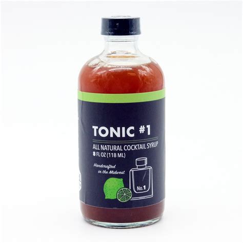 Tonic #1 Syrup (8 oz) - Heirloom Bottling Co.