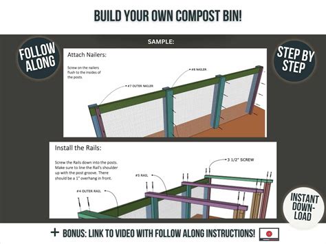 Compost Bin Plans | Wilker Do's