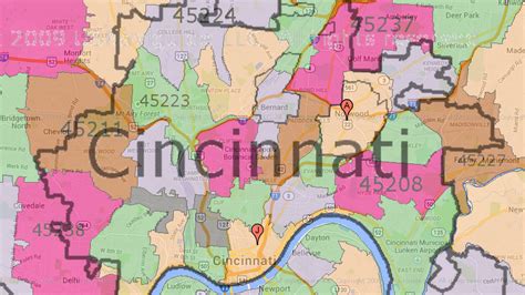 Zip Code Cincinnati Ohio Map - Uf Summer B 2024