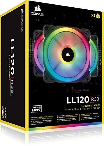 Corsair LL Series LL120 RGB 120mm 3 Pack vs ML120 PRO 120mm 3 Pack (CO ...