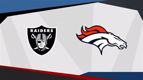 Raiders vs. Broncos Preview