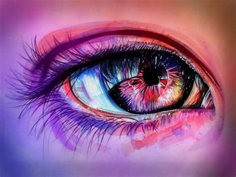 The Eyes Emotions, watercolour digital art, 2,732 x 2,048 megapixels : r/Art