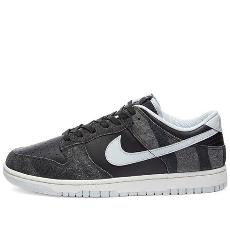 Nike Dunk Low Retro Premium Black, Platinum & Anthracite | END.