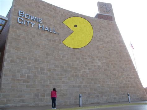 Bowie Living: Pac Man Graffiti Artist Takes on City Hall