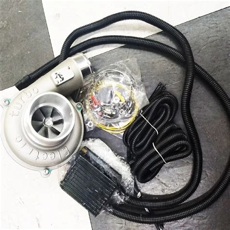 Electric Turbo Supercharger Kit Automatic Speed Regulation High ...