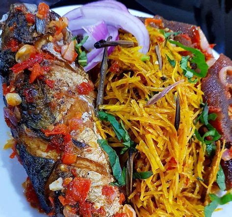 A Hearty Guide to Enugu's Abacha and Ugba | Fried fish