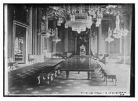 THRONE ROOM, BUCKINGHAM Palace c1900 Large Old Photo £4.65 - PicClick UK