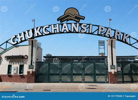 FRESNO, UNITED STATES - APRIL 12, 2014: Chukchansi Park Baseball ...