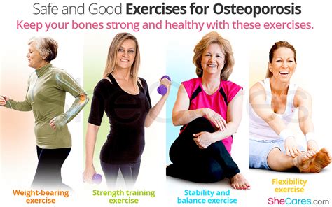 Safe and Good Exercises for Osteoporosis | SheCares