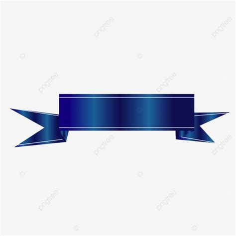 Blue Ribbon Banner Transparent Background, Blue Banner, Blue Ribbon ...