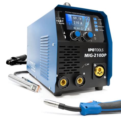 Aluminium MIG welding machine with Double Pulse IPOTOOLS