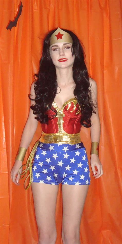 Classic 70's Wonder Woman Homemade Costume. | Wonder woman costume ...