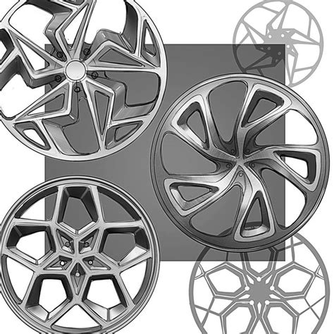 https://www.behance.net/gallery/27853399/2015-Design-Journal | Car wheels, Car design, Rims for cars