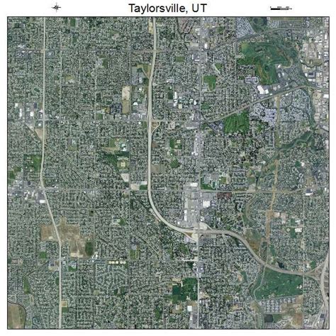 Aerial Photography Map of Taylorsville, UT Utah