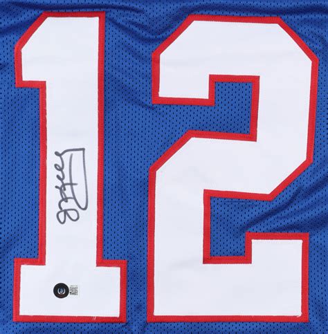 Jim Kelly Signed Jersey (Beckett) | Pristine Auction