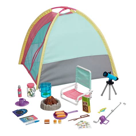 My Life As Camping Play Set for 18" Dolls, 40 Pieces - Walmart.com