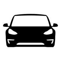 Tesla Model 3 Icon - Free PNG & SVG 487299 - Noun Project