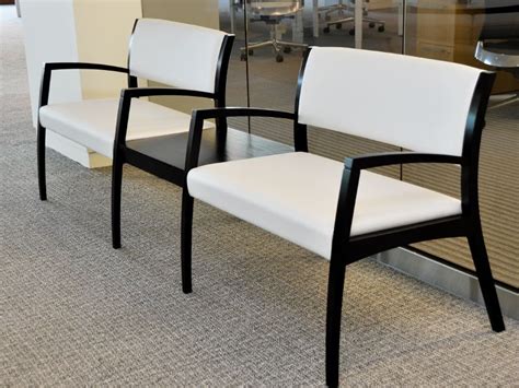 White bariatric chairs in medical office waiting room. #bariatricchairs | Bariatric Chairs ...