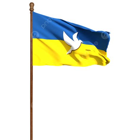 Ukraine Flag PNG Transparent, Ukraine Flag With Pole Png, Ukraine Flag With Pole Transparent ...