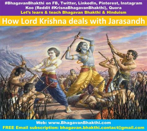 Krishna and Jarasandha fight (full & correct information) | What is the ...