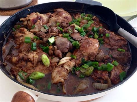 Craving Filipino Food: '' Chicken Adobo with Chicken Liver'' | Chicken livers, Food, Chicken recipes