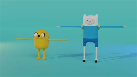 Finn Jake - Adventure 3D Model - TurboSquid 1630840