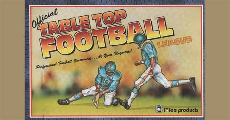 Official Tabletop Football League Game | Board Game | BoardGameGeek