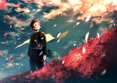 #Anime Demon Slayer: Kimetsu no Yaiba Tanjirou Kamado #1080P #wallpaper #hdwallpaper #desktop ...