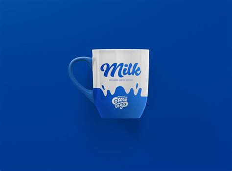 Tea Cup Logo Mockup - Freebies Mockup