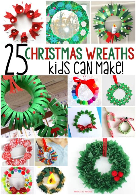 25 Winter Wreath Crafts For Kids