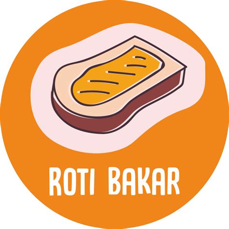 Logo Roti Bakar Buku Mewarnai Ilustrasi Lucu Buku Teks Digital - IMAGESEE