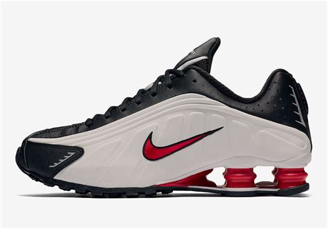 Nike Shox R4 White Red 104265-050 | SneakerNews.com