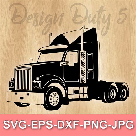 Semi Truck Svgs For Cricut