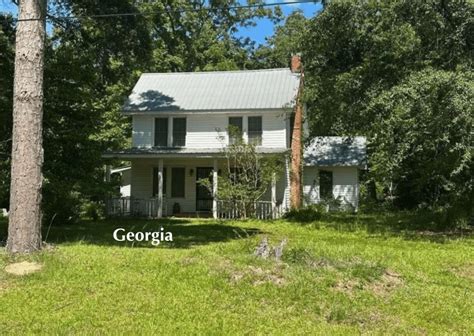 Under $100K Sunday - Old Farm House For Sale in Georgia $85K - Old ...