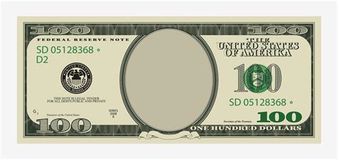 Dollar Bill Template Vector Art, Icons, and Graphics for Free Download